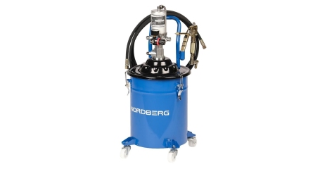 NORDBERG установка NO5020 пневматическая для раздачи густой смазки с баком 20 л