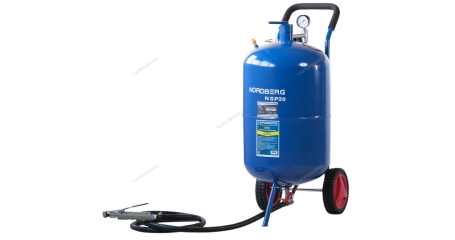 Установка пескоструйная бак для песка 74 л NORDBERG NSP20