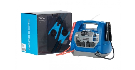 NORDBERG Устройство WSA20 пусковое портативное 5/12V, емкость 18 Aч