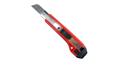 Нож универсальный выдвижной пластмассовый 18мм WP212007 WORKPRO