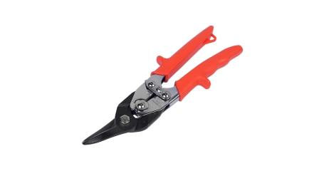 Ножницы по металлу 260 мм, левые, загнутые KING TONY 74250