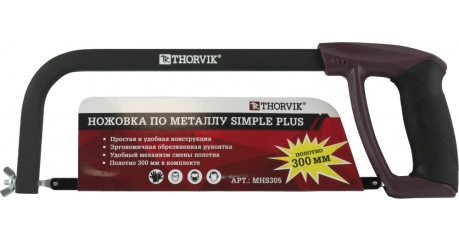 Ножовка по металлу SIMPLE PLUS Thorvik MHS305 (300 мм)