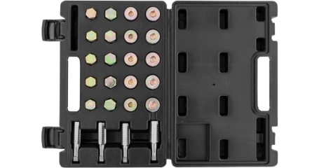 ODPRK1320 Набор для восстановления резьбы маслосливных отверстий, М13-М20, 64 предмета