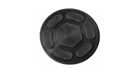 OHT1045 Опора резиновая для подкатных домкратов, D-97 мм, Н-11 мм