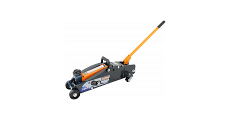 Домкрат подкатной Ombra OHT225C с фиксатором в кейсе (2.5 т)