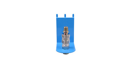 Комплект быстросъемного фитинга 1/4" с креплением к стенду KING TONY 91451-01A