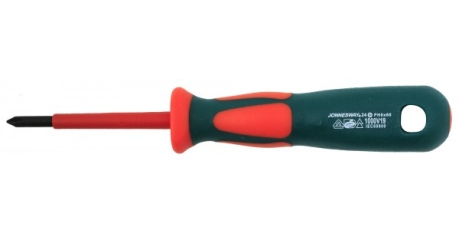 Отвертка крестовая диэлектрическая JONNESWAY DV13P060 PH#0х60 мм
