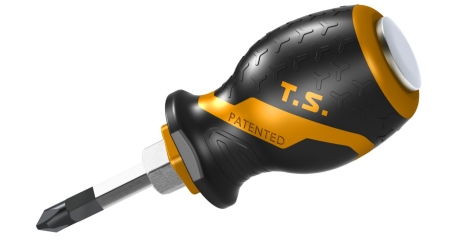 Отвертка крестовая "GRIPro" Phillips №2 38 мм силовая TOLSEN TT20140