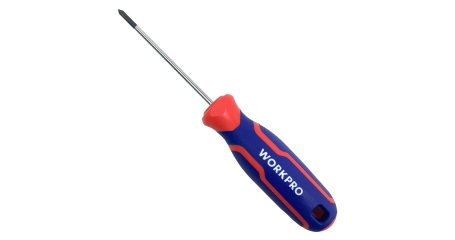 Отвертка Philips PH0x75мм проф WP221025 WORKPRO