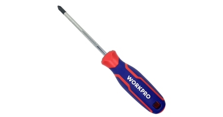 Отвертка Phillips PH3х150мм проф WP221032 WORKPRO