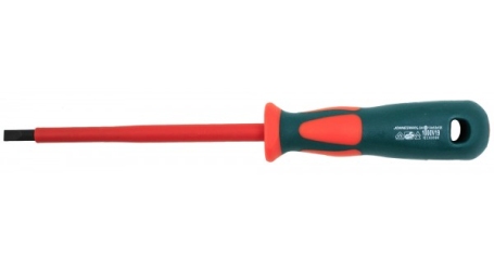 Отвертка шлицевая диэлектрическая JONNESWAY DV13S5125 SL 5,5х125 мм
