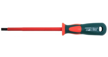 Отвертка шлицевая диэлектрическая JONNESWAY DV13S6150 SL 6,5х150 мм