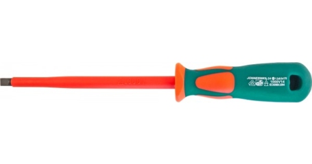 Отвертка шлицевая  диэлектрическая JONNESWAY DV13S8175 SL 8х175 мм