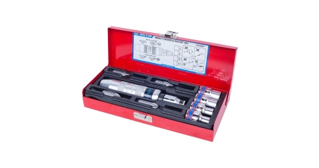 Отвертка ударная с битами и головками KING TONY 4505MR (5/16