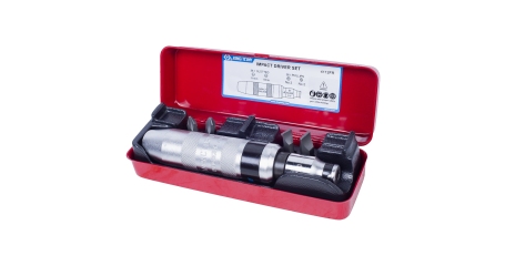 Отвертка ударная с битами KING TONY 4112FR (5/16