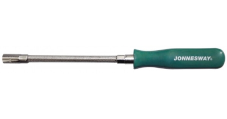 Отверточная рукоятка JONNESWAY AG010184C с гибким валом и торцевой головкой 7 мм