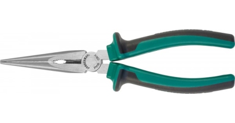 P1118 Длинногубцы с двухкомпонентными рукоятками, 200 мм