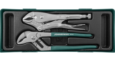 P2710SP Набор клещи переставные с трубным захватом и ручные тиски 