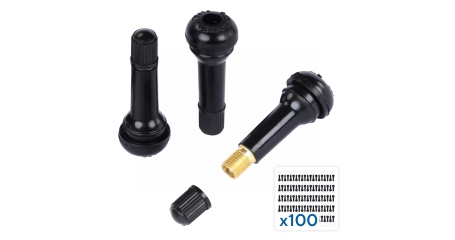 Вентиль для бескамерных шин NORDBERG TR414, 100 шт.