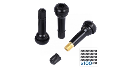 Вентиль для бескамерных шин NORDBERG TR414, 100 шт.