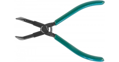 P9508C Щипцы для стопорных колец с удлиненными губками «загнутый сжим», 216 мм