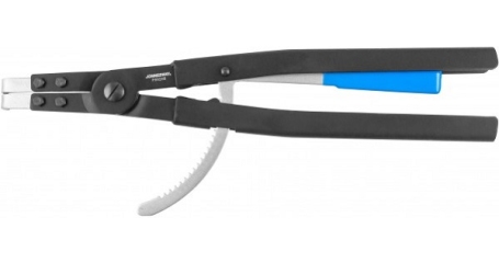 P9920B Щипцы для стопорных колец с фиксатором изогнутые 90°, сжим, 165-300 мм, 4.5-5.5 мм, 500 мм