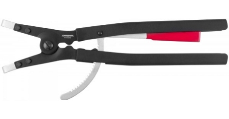 P9920D Щипцы для стопорных колец с фиксатором изогнутые 90°, разжим, 165-300 мм, 4.5-5.5 мм, 500 мм