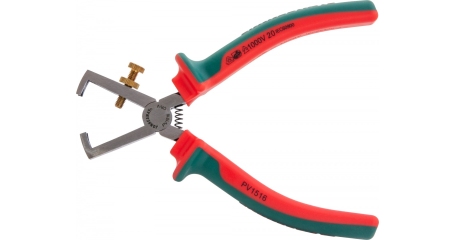 Пассатижи диэлектрические для снятия изоляции 160 мм JONNESWAY PV1516