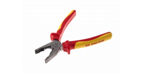 Пассатижи комбинированные KING TONY 6116-08A, 200 мм, диэлектрические