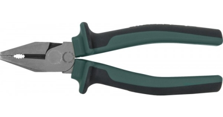 Пассатижи с увеличенными рычагами и двухкомпонентными рукоятками JONNESWAY P0116