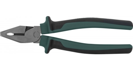 Пассатижи с увеличенными рычагами и двухкомпонентными рукоятками JONNESWAY P0118