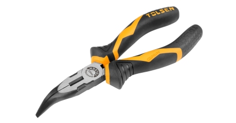 Пассатижи тонконосые GRIPro 160 мм загнутые TOLSEN TT10023