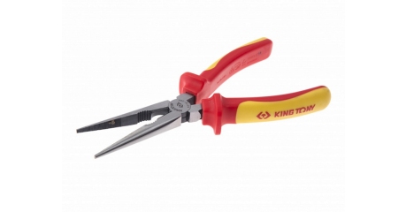 Пассатижи тонконосые KING TONY 6318-08A, 210 мм, диэлектрические
