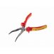 Пассатижи тонконосые KING TONY 6336-08A, 200 мм, загнутые, диэлектрические