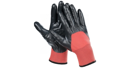 Перчатки маслобензостойкие латексные зимние NORDBERG NAPG158WB