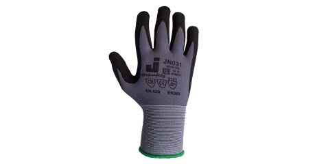 Перчатки с микронитриловым покрытием 12 пар JETA PRO JN031