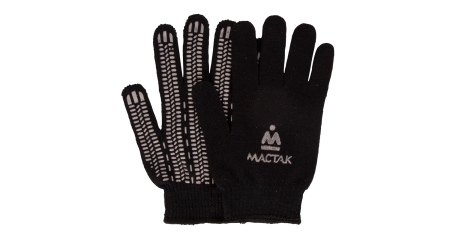 Перчатки с ПВХ с логотипом бренда 