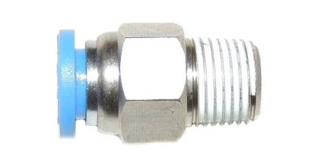 Переходник для клапана прямой D6 1/8" NORDBERG C.01.04.FPC 6-01