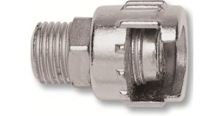 Переходник байонет с гайкой GAV 47A/1 360/1 М1/4" блистер, 38928