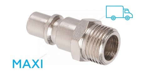 Переходник "папа" МАКСИ быстросъемный - резьба M1/2" NORDBERG NPM24M