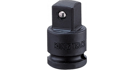 Переходник с шариковым фиксатором KING TONY 3864P, 3/8">1/2"