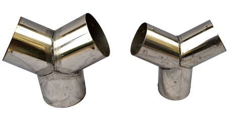 Переходник Y-образный TG-N102W для разветвления шланга диаметром 102 мм