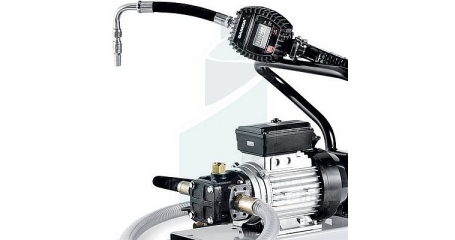 Переносной электронасос для масла со счетчиком, 230 V - 50 Hz, 9 л/мин