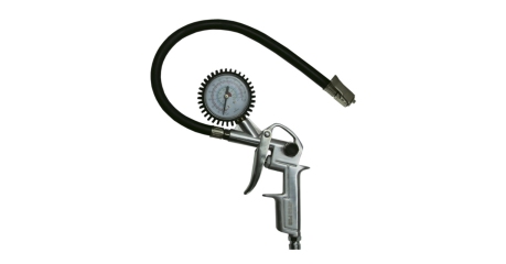 Пистолет для накачки шин с манометром и шлангом 40 см JETA PRO JTG3