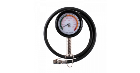 Пистолет для подкачки шин 15 бар, с манометром 100 мм MIGHTY SEVEN SB-710