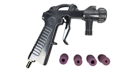 Пистолет пескоструйный AE&T T063M для малых камер с форсунками (4шт)