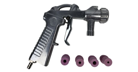 Пистолет пескоструйный AE&T T063M для малых камер с форсунками (4шт)