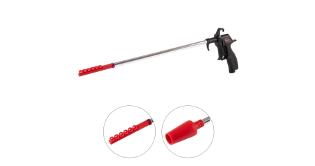 Пистолет продувочный MIGHTY SEVEN JC-116LD (8,5 бар, 400 мм, 2 насадки)