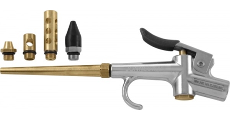 Пистолет продувочный с насадками JAT-6904S, 5 предметов