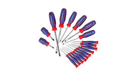 Отвертки набор 18шт с подставкой проф WP200506 WORKPRO